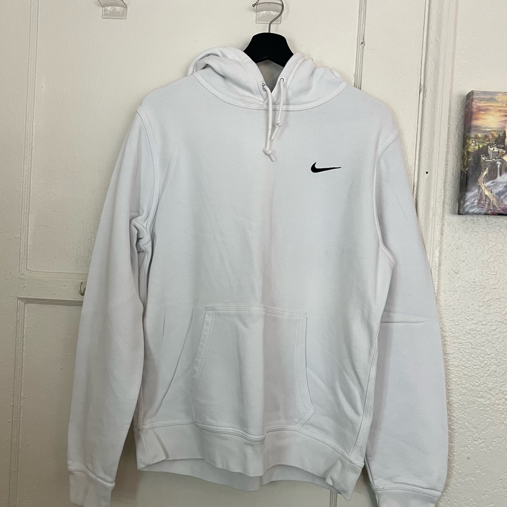 White NIKE Hoodie